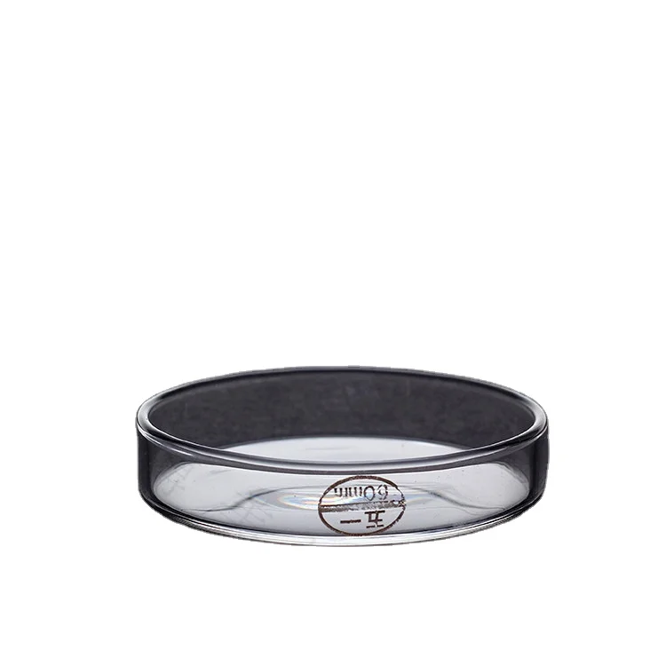 
Multiple Specifications Customized Portable Transparent Color Petri Dishes Glass Material Dishes 