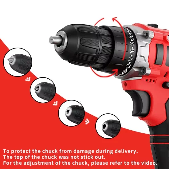 New Product Power Tool Kits 108 Pieces Electric Tools Combo Kits Brushless Cordless Power Drills Professional drill