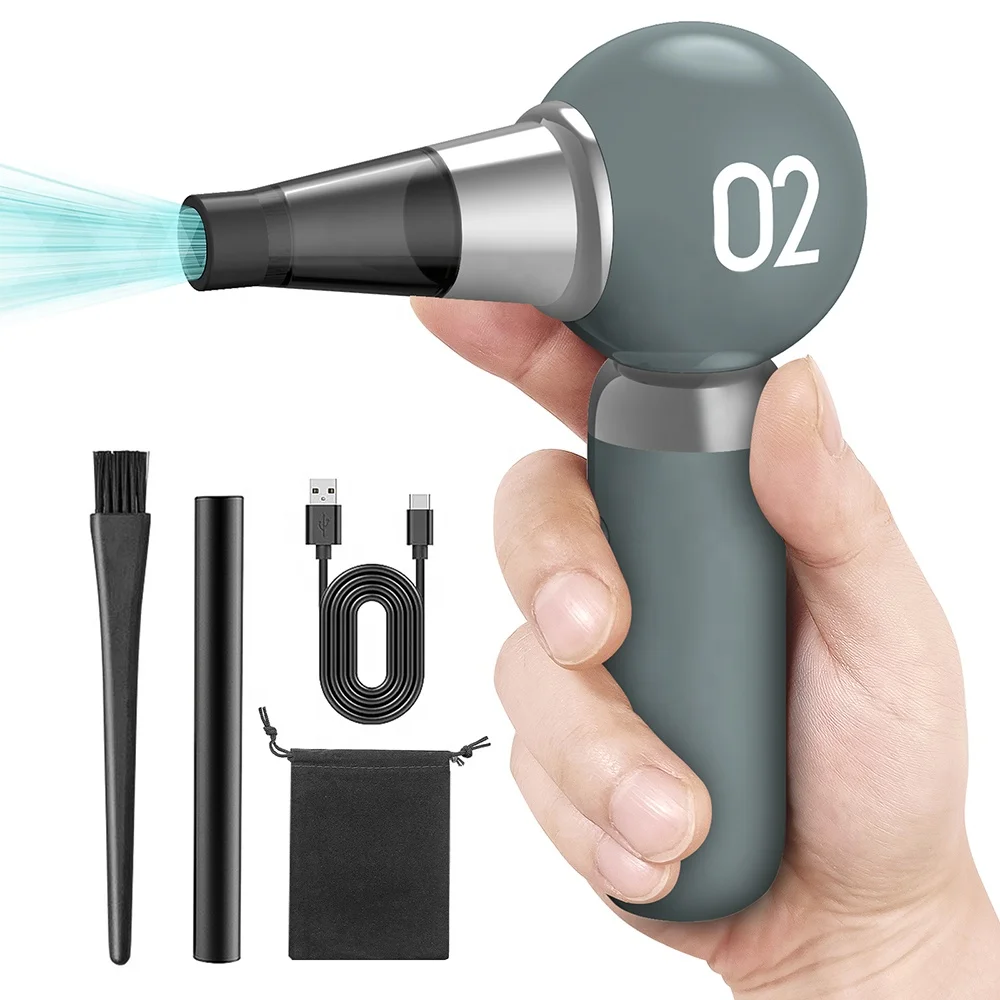 powerful rechargeable battery portable car blower dryer carpark handheld a small mini jet duct fan turbo violent for cars