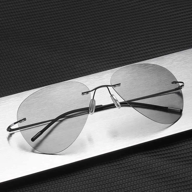  Amazon Customize Pilot Sunglasses Sports Fishing Discolored Polarized Photochromic Cycling