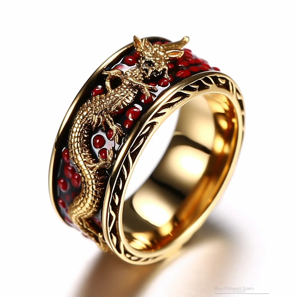 anel Rings Gemstone Double Hug Dubai Latest Non Tarnish Environmental Protection New Fashion Nfc Ring Adjustable Stainless Steel