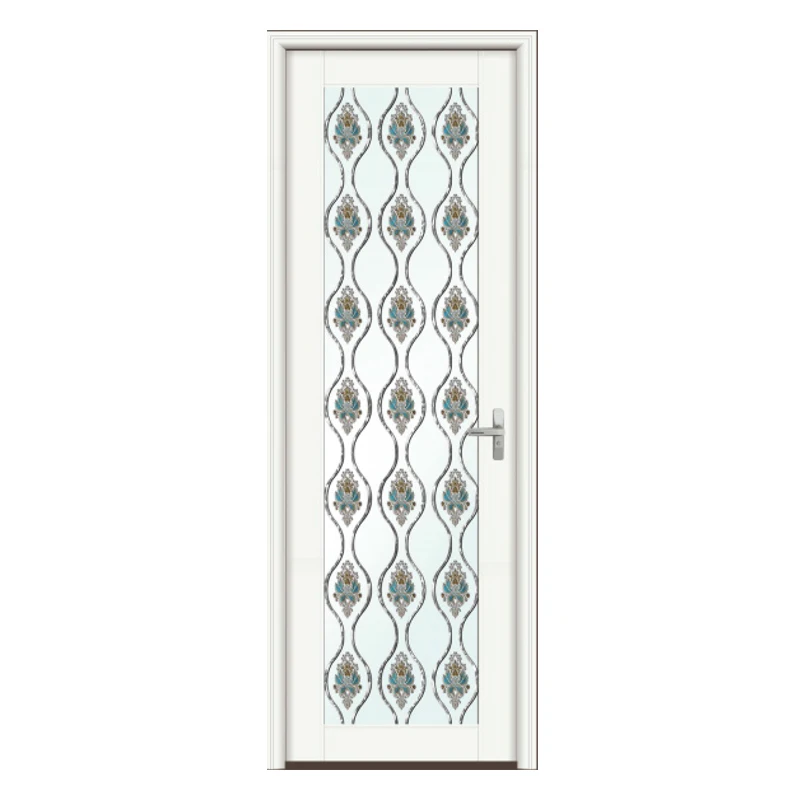 New Design High Quality  PVC  Door For Bathroom