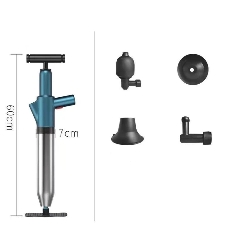 Powerful High-pressure Toilet Plunger for Bathroom Bathtub Shower Pipe