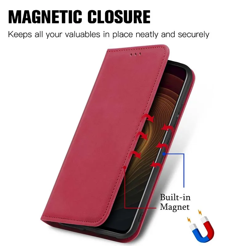 High Quality  Shockproof Wholesale Cell Phone Case Bulk Mobile Flip Cover Phone Wallet Case Covers Leather for ZTE AXON20 5G