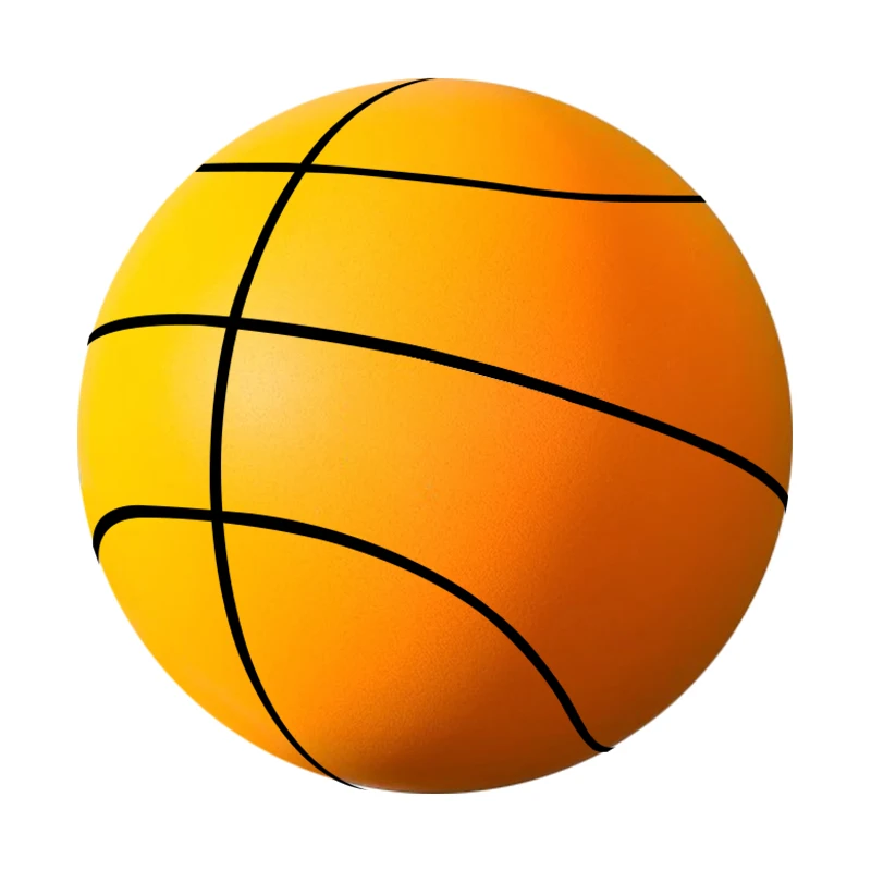 Soft rebound low noise kids toys silent indoor basketball