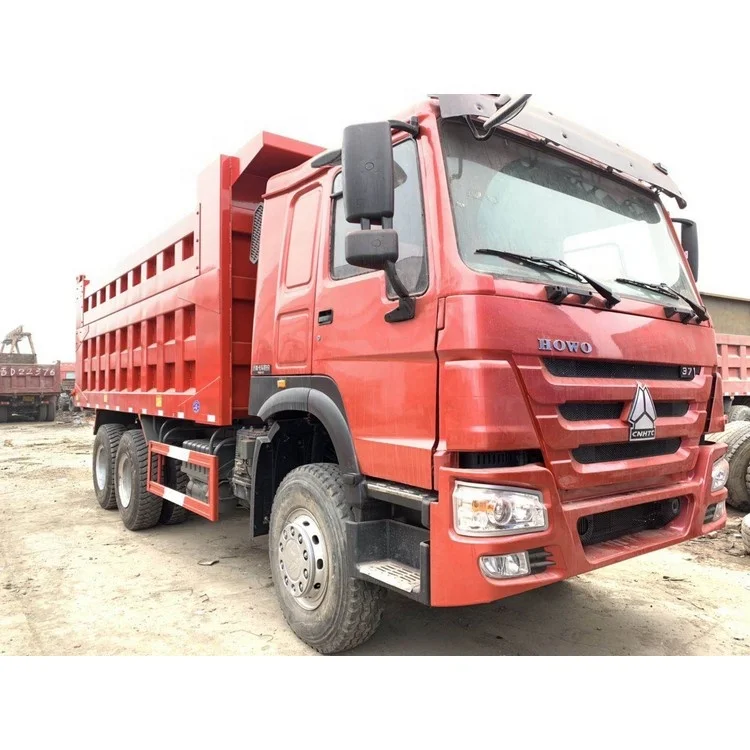 Used 6x4 dump truck  used 371hp dumper truck 12 wheel used howo tipper truck
