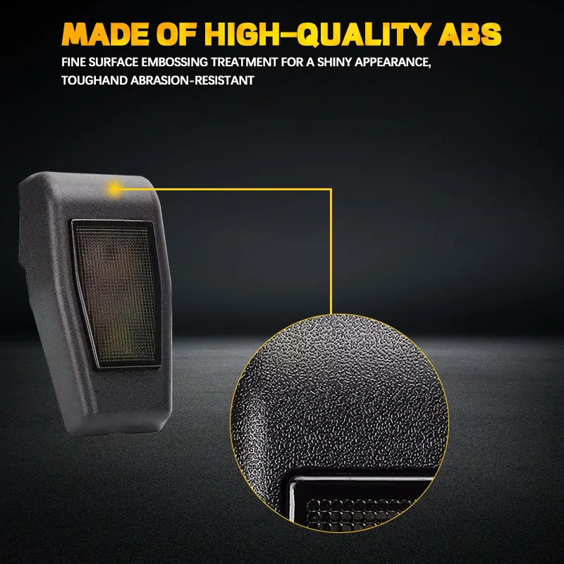 Window Glass Hinge Cover Brake Lights Led Tail Light Jk Tailgate Hinge Light For Jeep Wrangler Jk 2007-2017