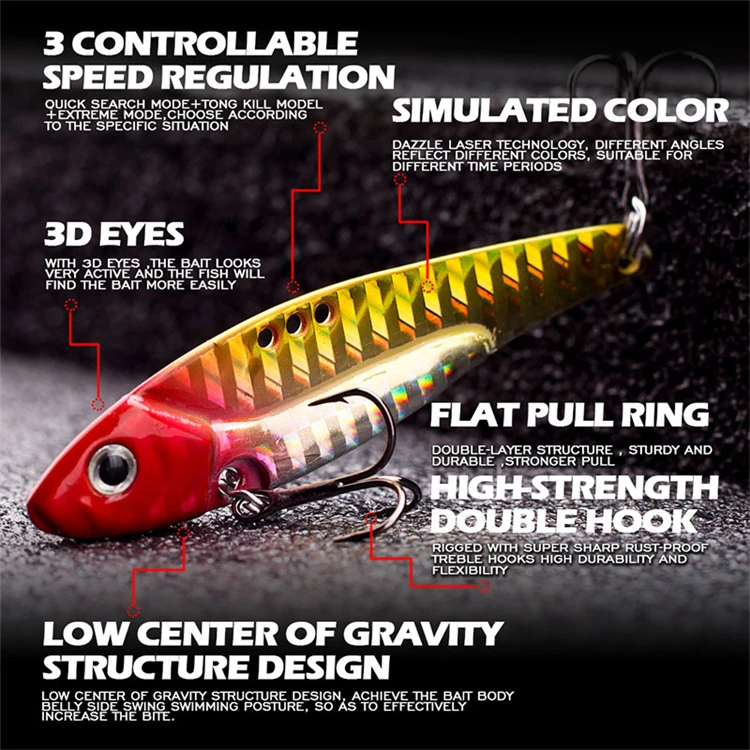 Best Sale Bait Lure Trolling Deep Sea Fishing Metal Lure
