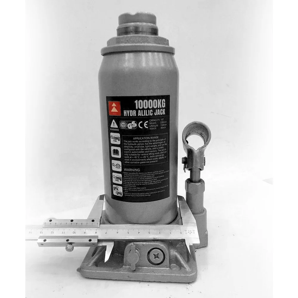 2022 New Arrival 4 Ton Hydr Alilic Vertical Hydraulic Jack Silver Quick Lasting Crane Machine Stand Bottle Hilift Jack Vehicle