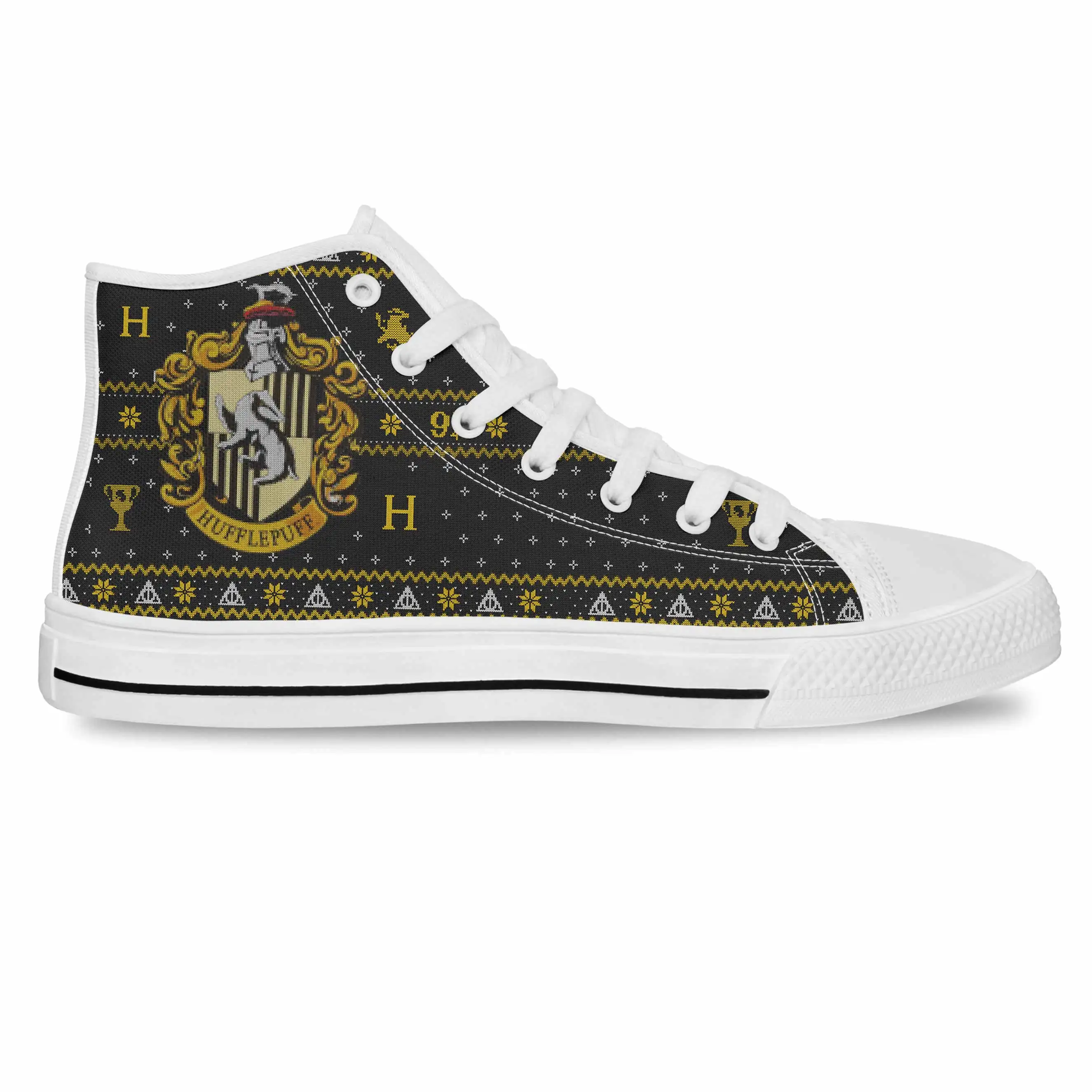 
Custom canvas shoes wholesale high top shoe ankle printed canvas shoes custom logo 