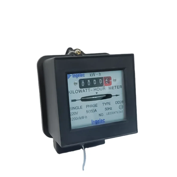Ingelec Household Electricity Single Phase 10A 220V Electric Meter Electronic Single Phase Electricity Meter