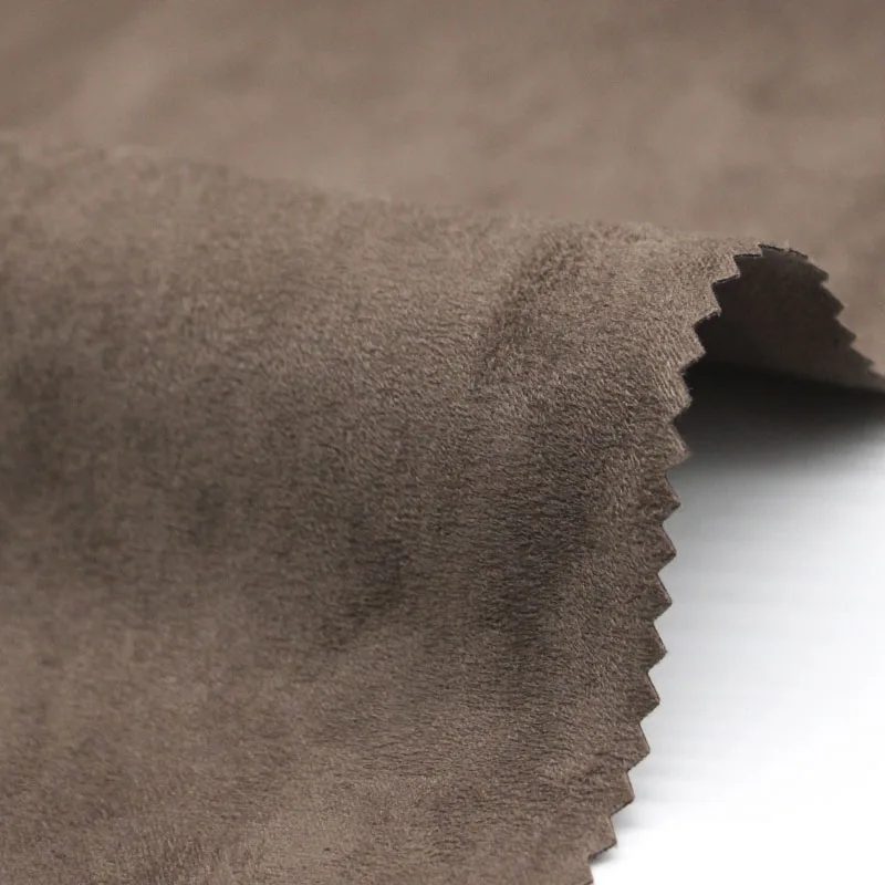 Custom Classic Breathable Thick Durable 200g Microfiber Vegan Leather Suede Fabric Textile