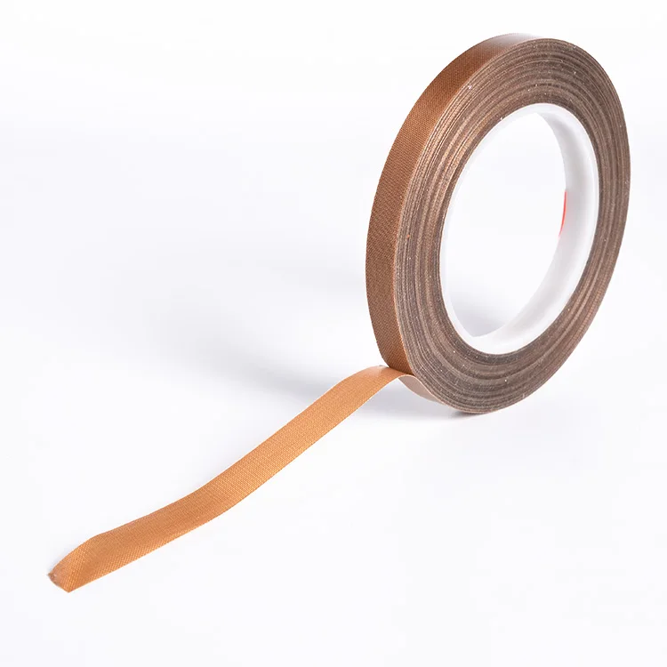 Silicone resin Ptfe adhesive coated fiberglass fabric tape