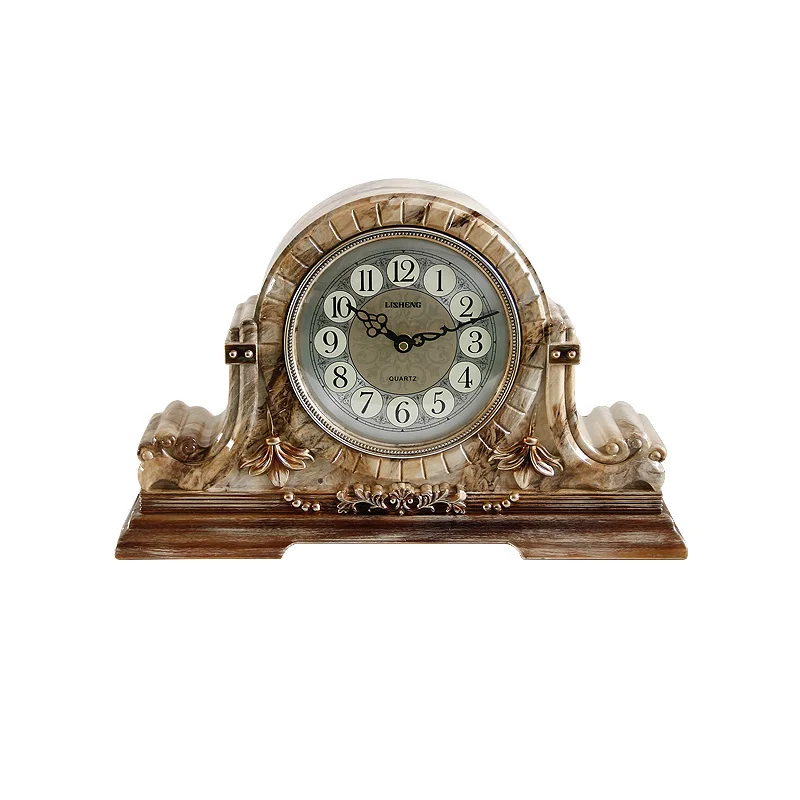 Europe antique mantel table clock fireplace 1333-11