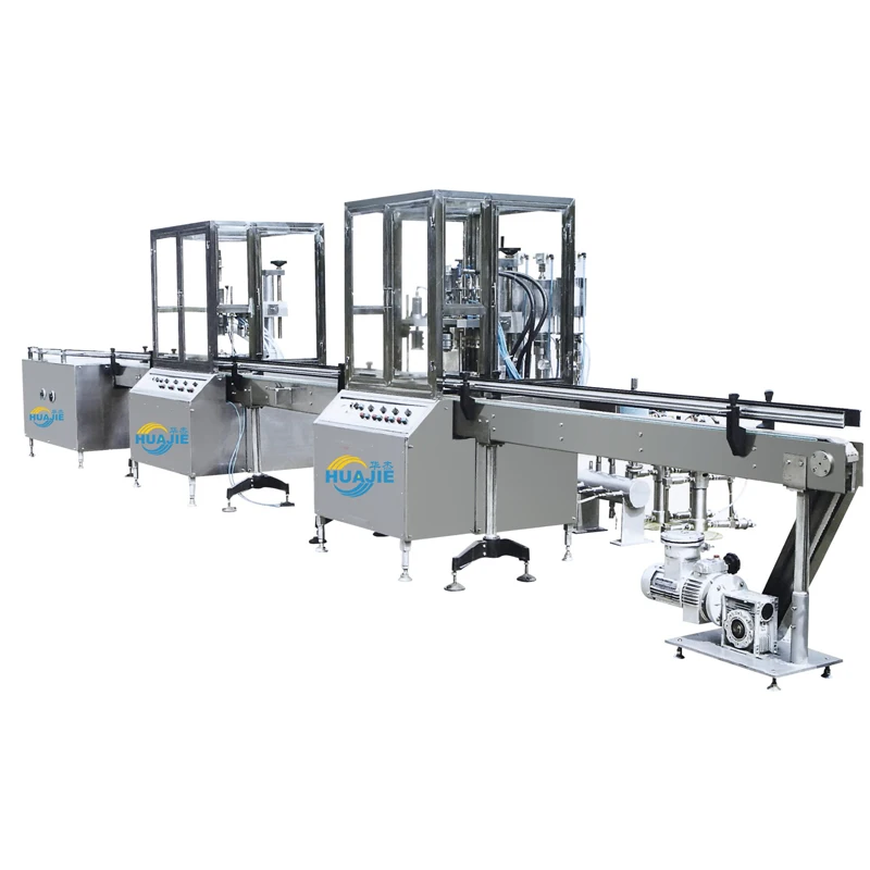 HUAJIE  fragrance aerosol filling machine  perfume aerosol filling machine  body spray aerosol filling machine
