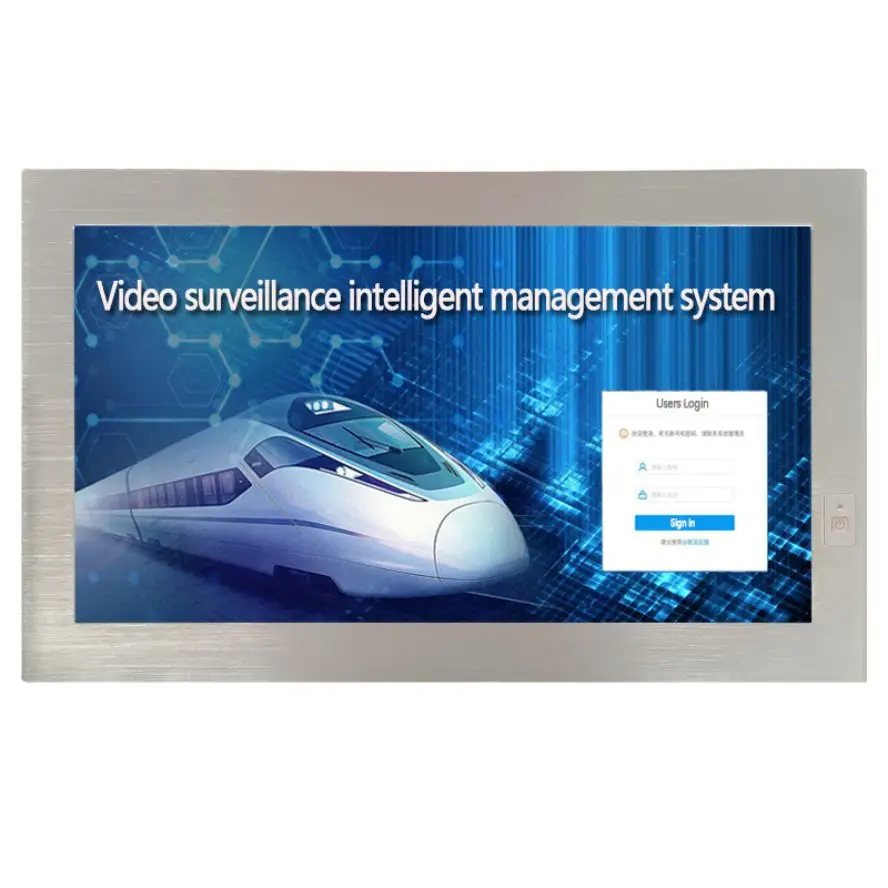 2021 New Manufacturer Cheap 21.5 Inch Resistive Industrial Touch Panel Pc