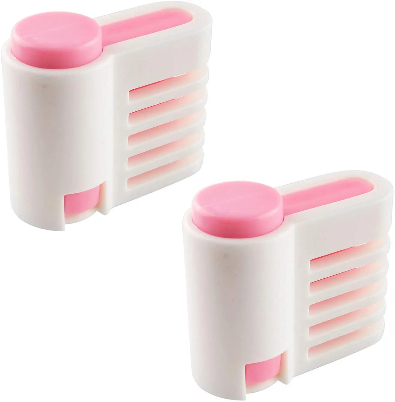 2PCS DIY Cake Slicer 5 Layers Leveler Slicer , Kitchen Fixator Tool, Toast Cut