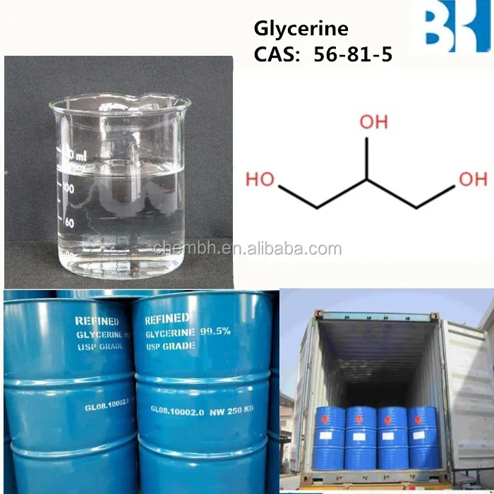 Hot selling 80% crude glycerine for sell and refined glycerine 99.5% and technical glycerin price
