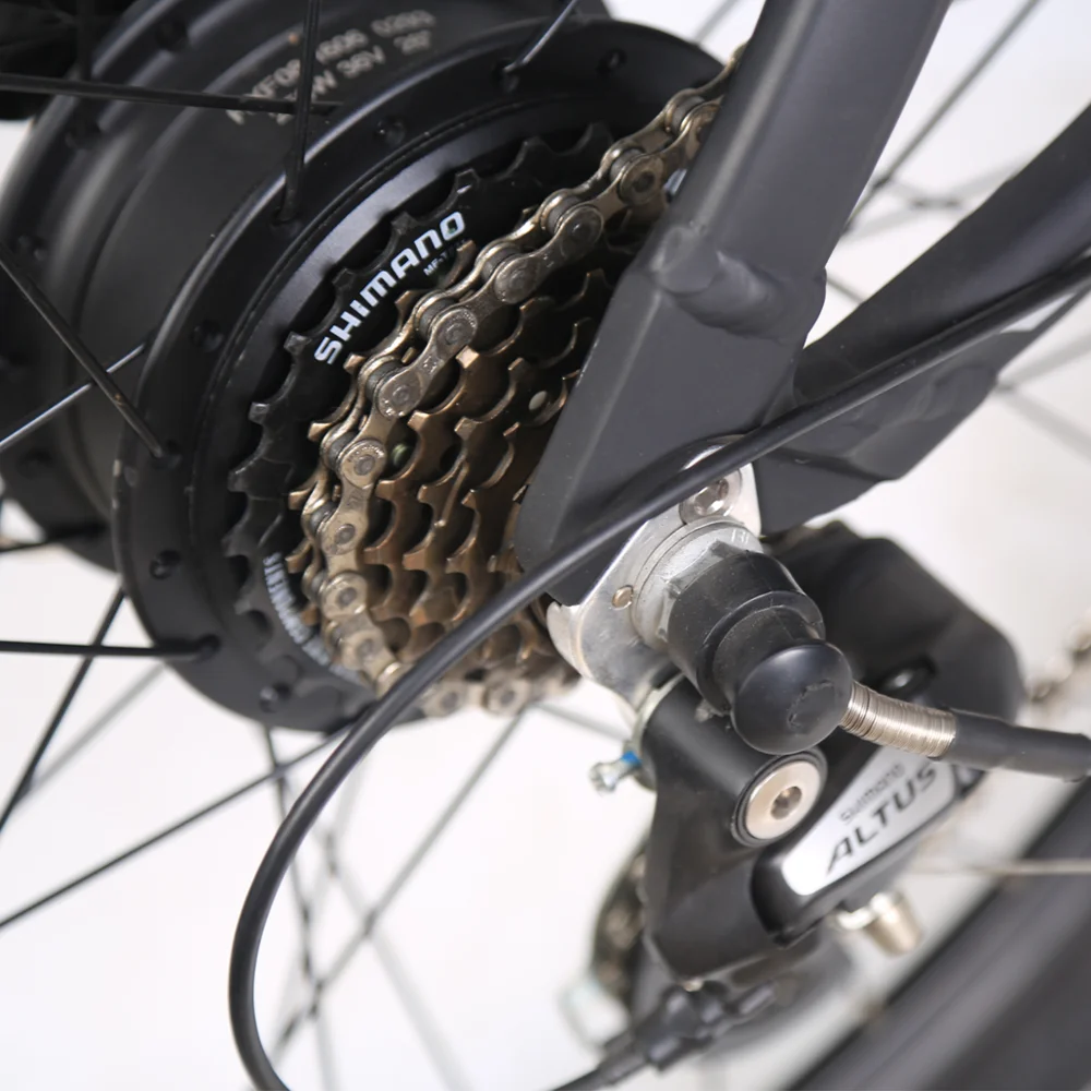 Shimano ebike взрослых Электрический велосипед Tornado26 город модный 48 в 500 Вт