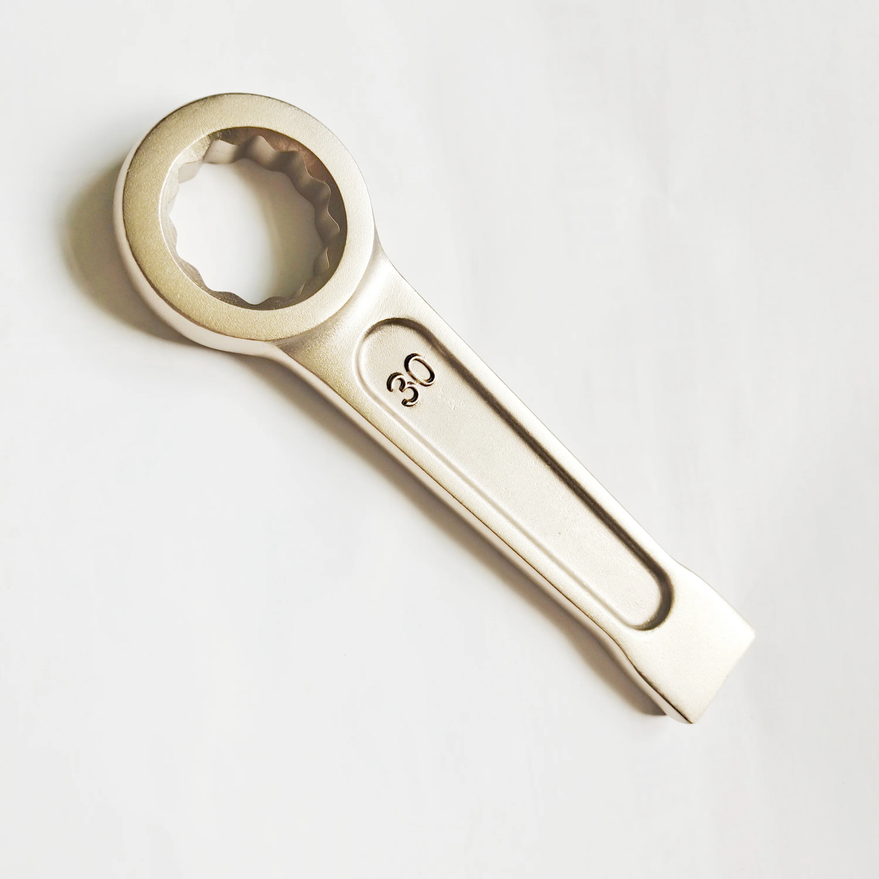 Al-Bronze 30mm die forged combination spanner Al-Cu industrial non sparking safety tools