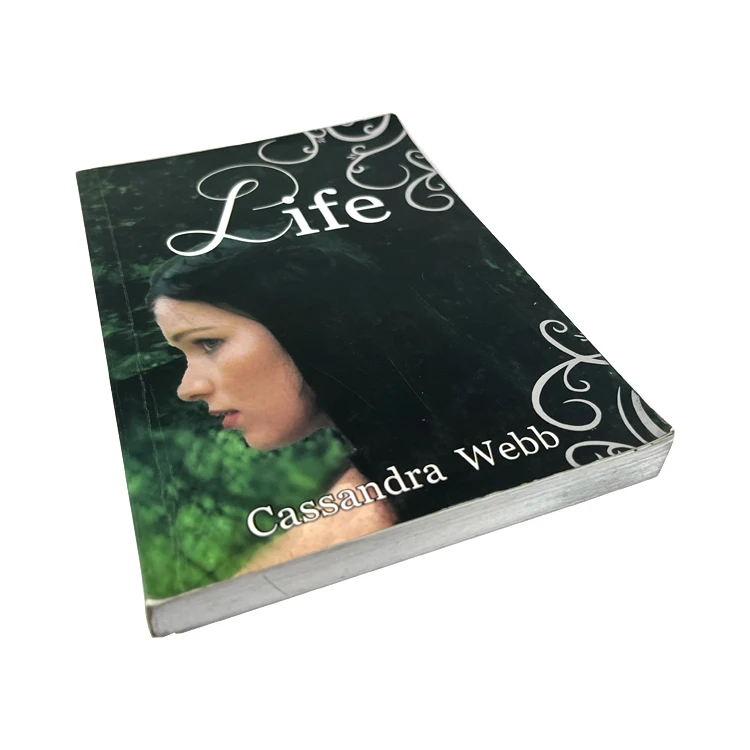 Custom best sell perfect bound softcover english novels books print