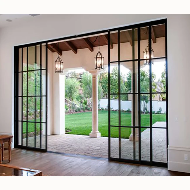 Chinese Supplier Aluminum Profile Sliding Doors Inside