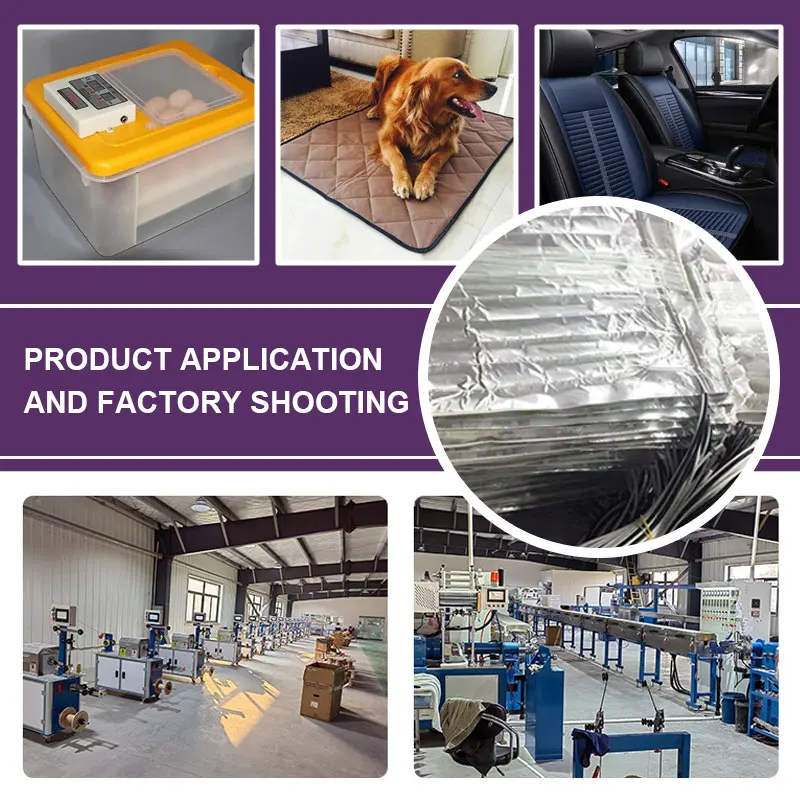 BRIGHT Customize Good Thermal Conductivity Aluminum Foil Polyimide Film Heater Heating Pad