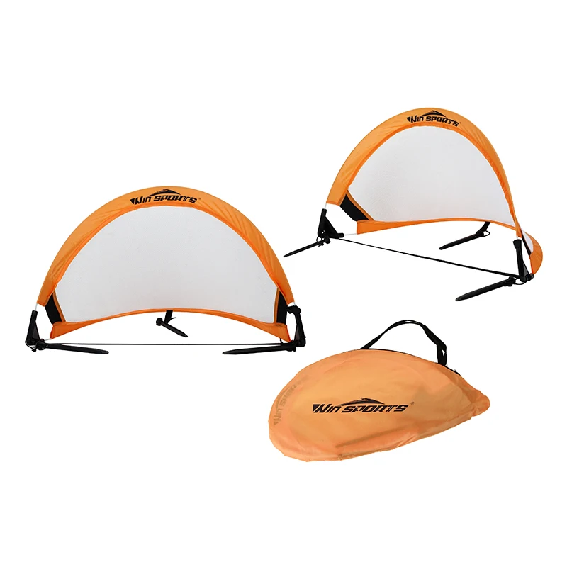 Kids Hockey Goal Net with Portable DIY Ice Hockey Target, Mini Size Suit for Children Game