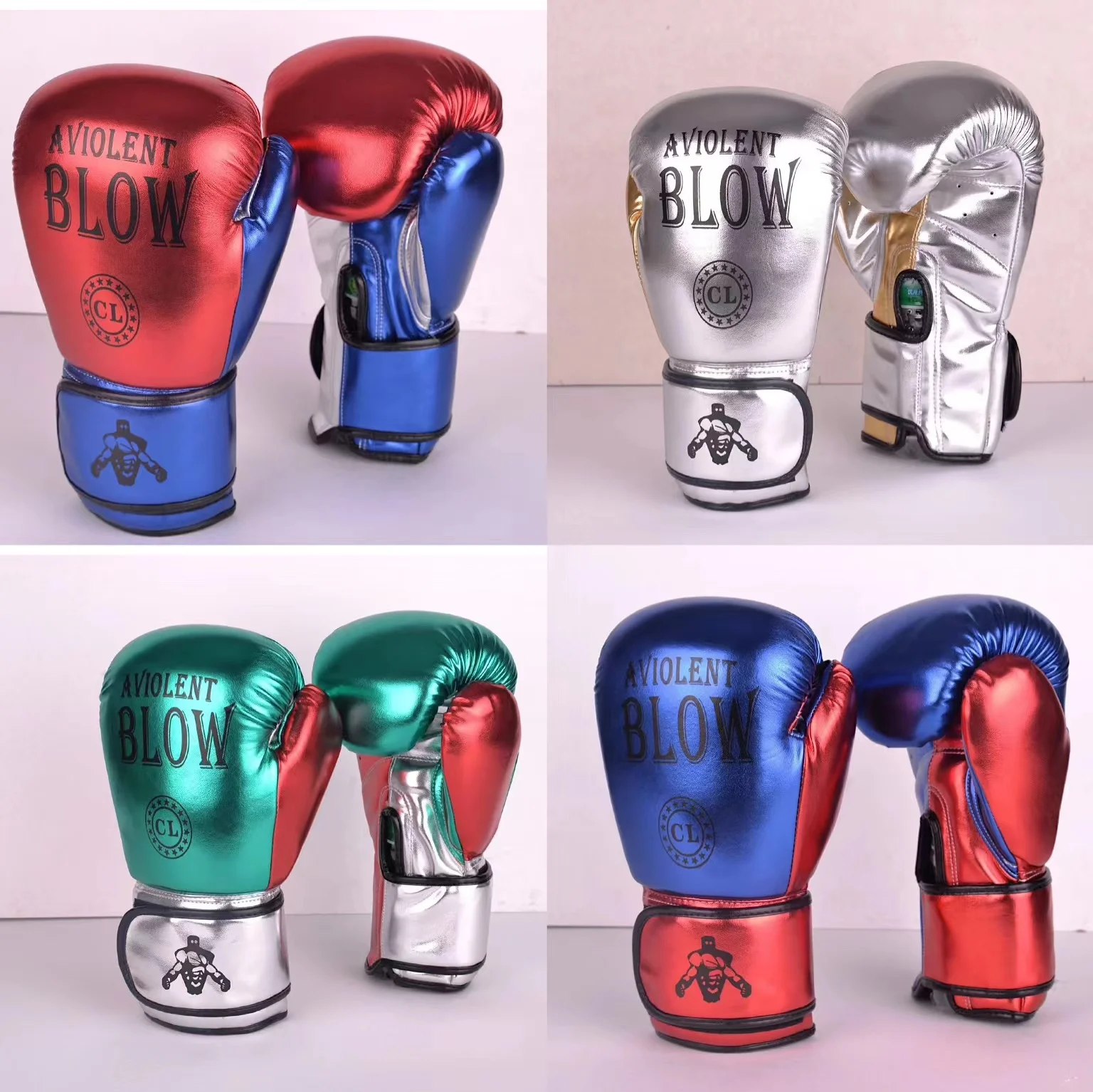 Real Boxing Gloves Custom Comfortable Fitness Gloves Sparring 8oz 10oz 12oz 14oz Boxing Gloves for Training