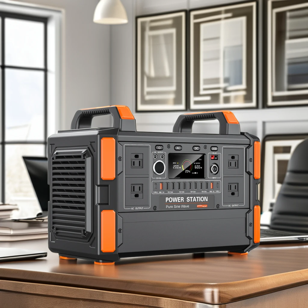 Portable 2000W Solar Generator for Home Energy Storage Mobile Solar Energy Solution