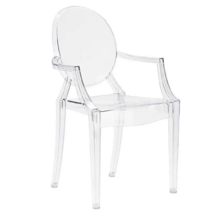 French Crystal Clear Plastic Tiffany Resin Chair Chiavari Event Rental Acrylic Ghost Wedding Chairs