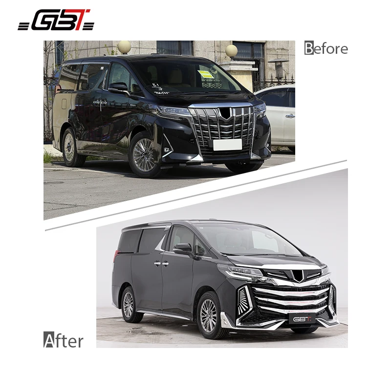 GBT Brand Design Alphard Century Hawk Tuning Body Kit For 2019-ON Toyota Alphard anh20 anh30 Model Upgrade Facelift Bumper Parts
