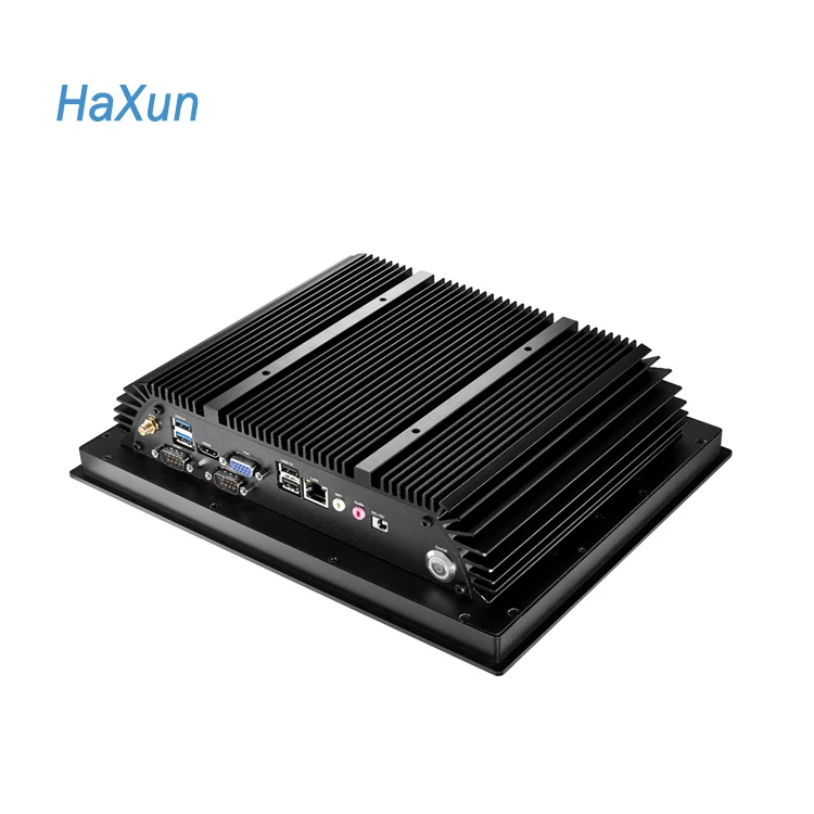 12.1 TFT industrial touch all in one pc industrial pc with 2GB RAM,32GB SSD, 2 mini PCI-E full slot