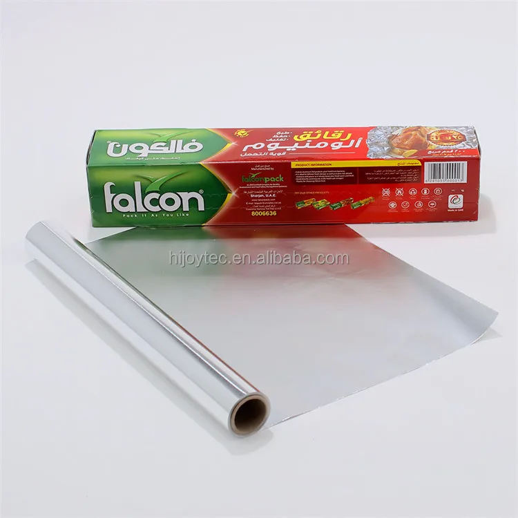 Falcon 200sq.ft Food Grade Foil Paper Aluminium Foil Roll Food Wrapping Paper Roll For Food Packing 7.5M 10M