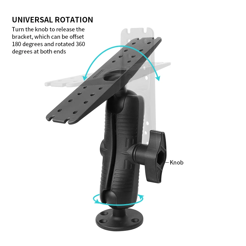 2.25' Largest 21cm Universal Transducer Bracket Fishes Finder Mount