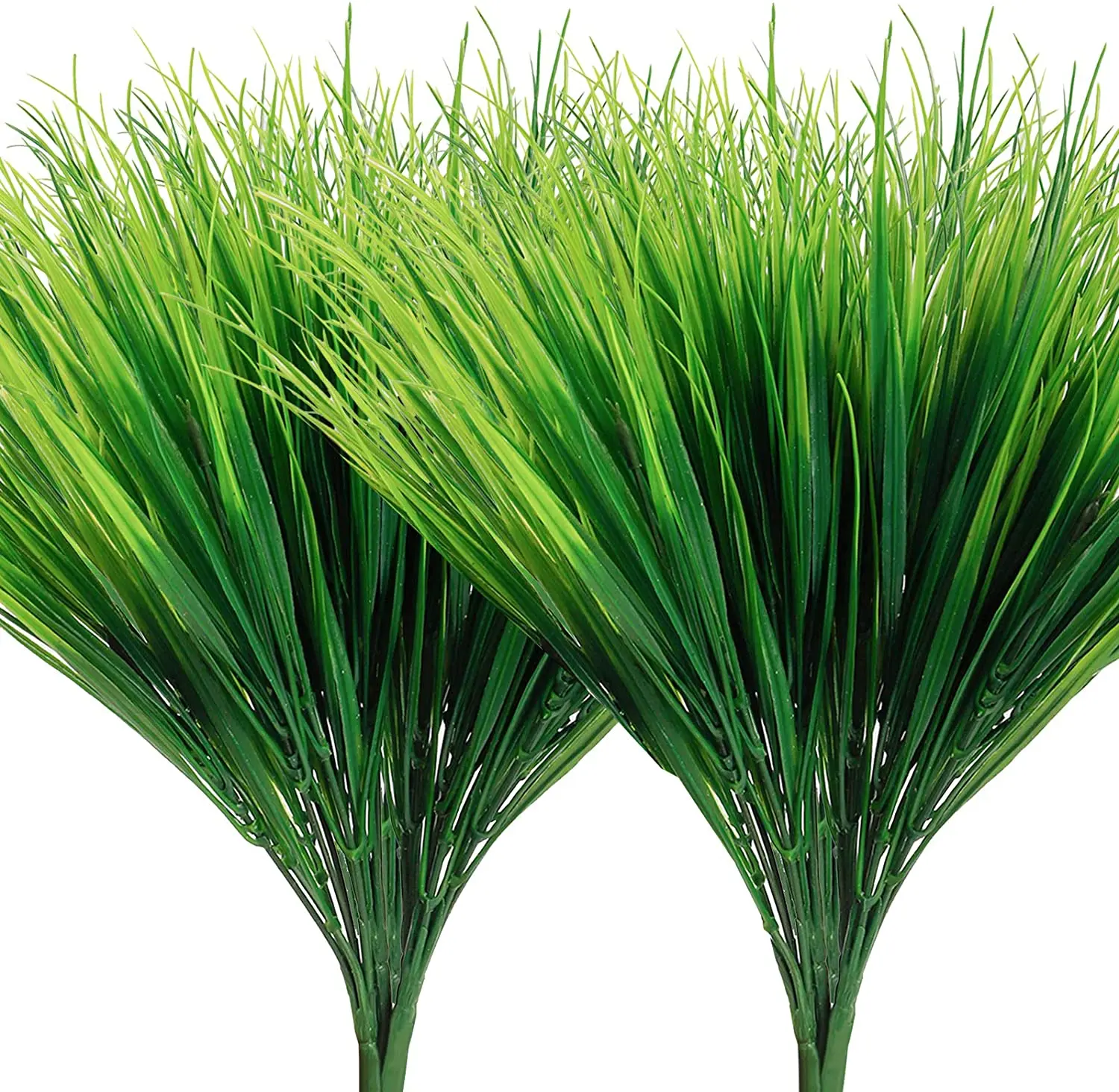 UV Resistant faux Grass Outdoor artificial Plants Plastic Wheat Grass Artificial Greenery Shrubs for Garden Porch Bathroom Decor