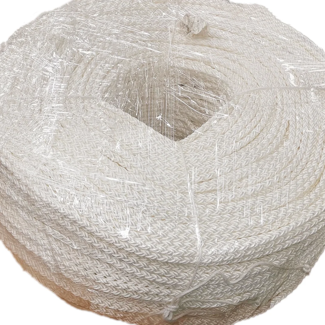 5/8' 100% Nylon 8 Plaited Braid Rope for Commercial Marine