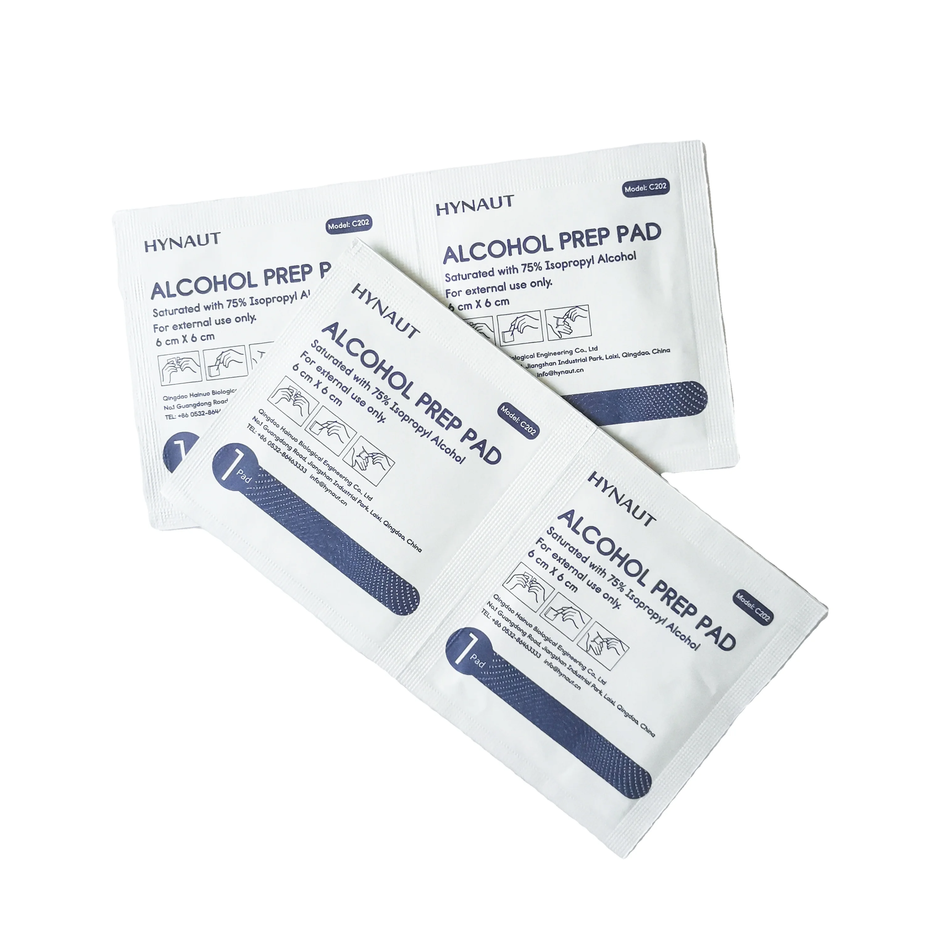 
 Спиртовые тампоны, 70% спиртовые салфетки, 75% спиртовые тампоны для инъекций в больницах  