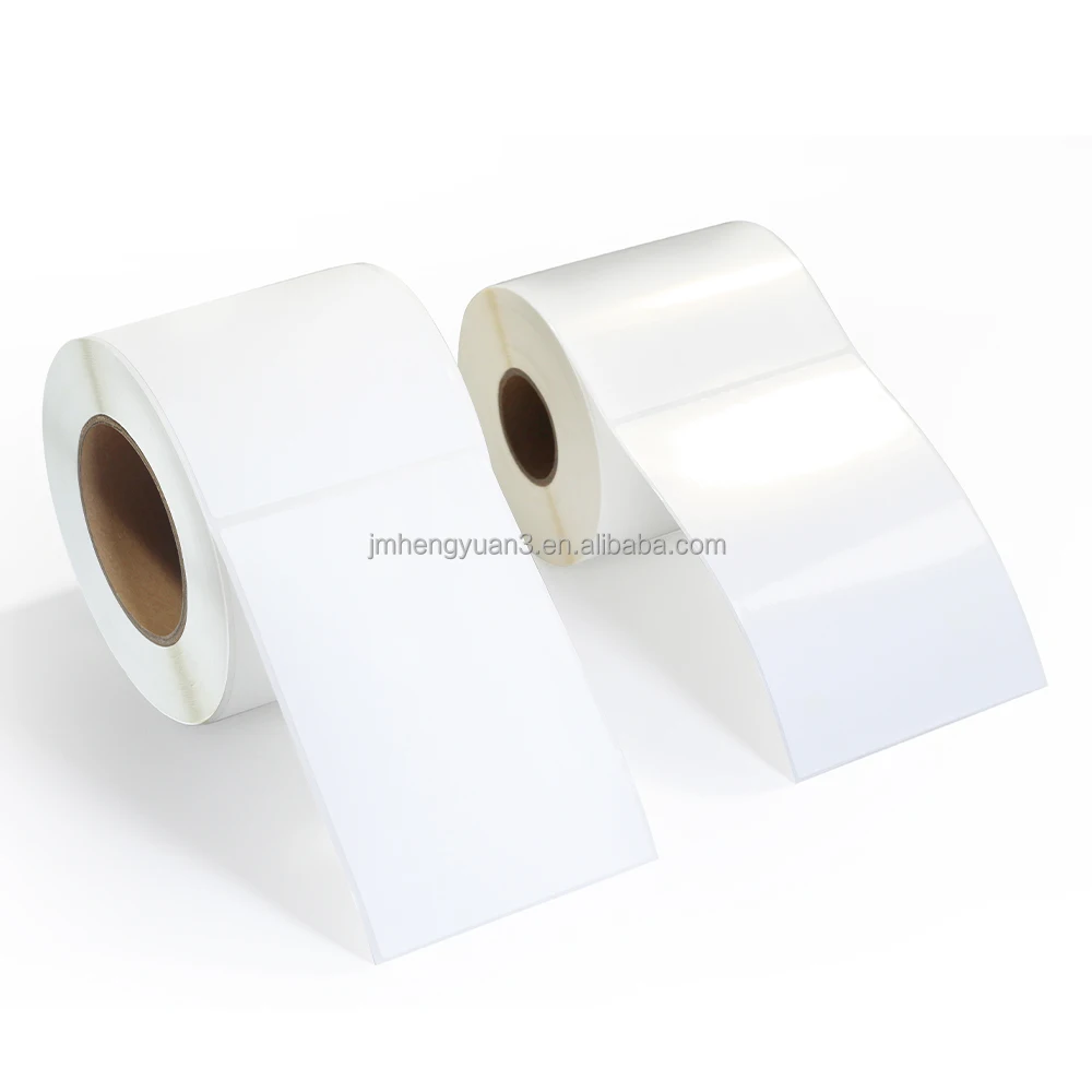 Custom White Matt PP Gloss PP Film Inkjet Label Sticker Continuous High Glossy Bopp Label Roll for Inkjet Printer