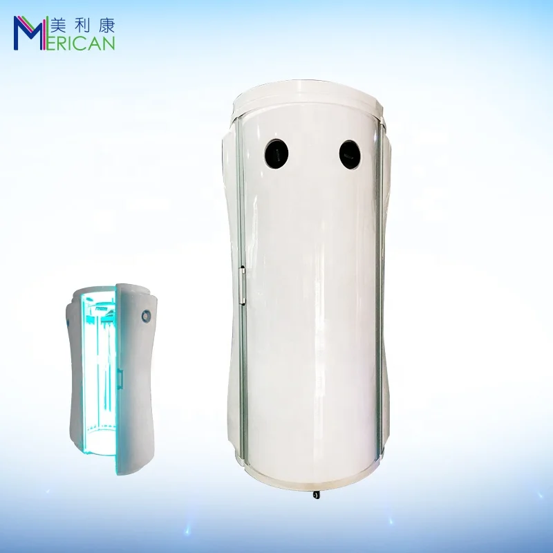 Factory direct hot selling Tanning collagen Solarium Vertical Tan Bronze solarium sunbed machine Gym Beauty Salon  Tannning Bed