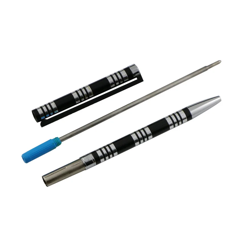 Very slim Hotel metal twist dubai ball pen Lady ancient artifact Metal thin ball pen with diamond clip