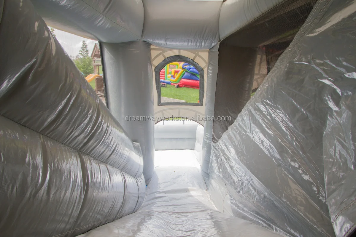 commercial PVC inflatable bouncers for kids, outdoor inflatable dragon bouncy castle for sale