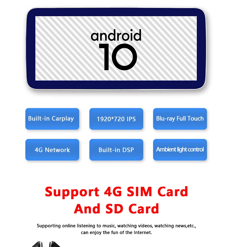 10.25 Android Pantalla W176 touch screen For Mercede GLA X156 CLA w117 A Class navigation tablet 2013-2015