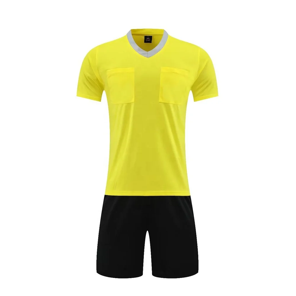 Personal Design 2023 New Soccer Referee Uniforms Thai Quality  Soccer Jersey Referee Jersey