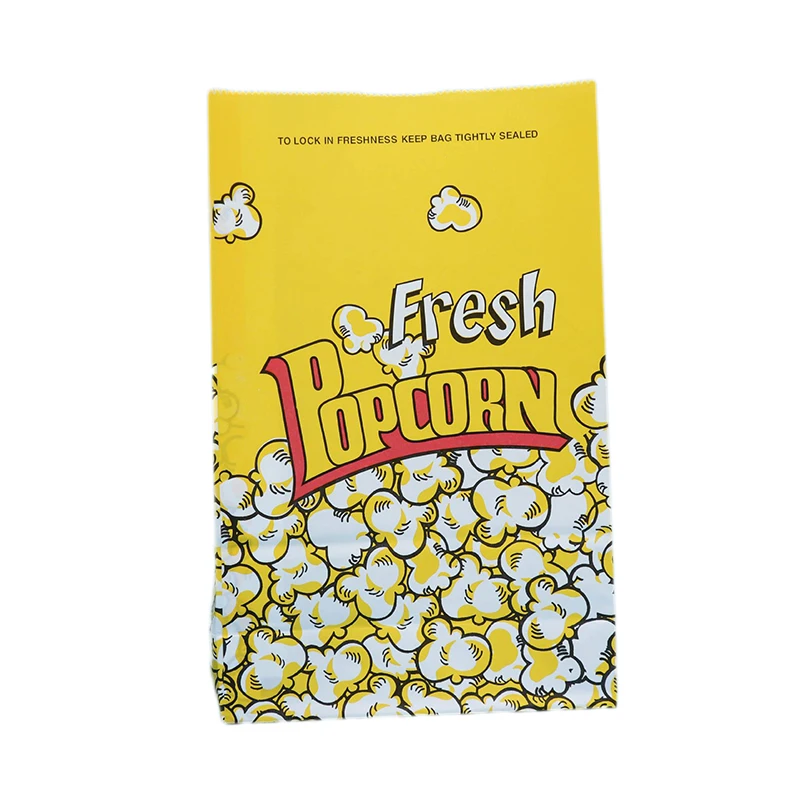 Disposable recyclable flexography printing custom LOGO street food taco flat tortilla burrito packing paper bag