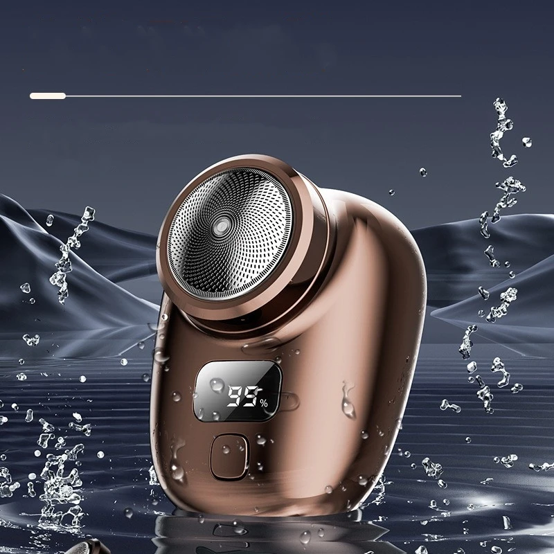 2024 Hot Sale USB Rechargeable Men Electric Shaver Popular Mini Shaving Razor for Beard Waterproof