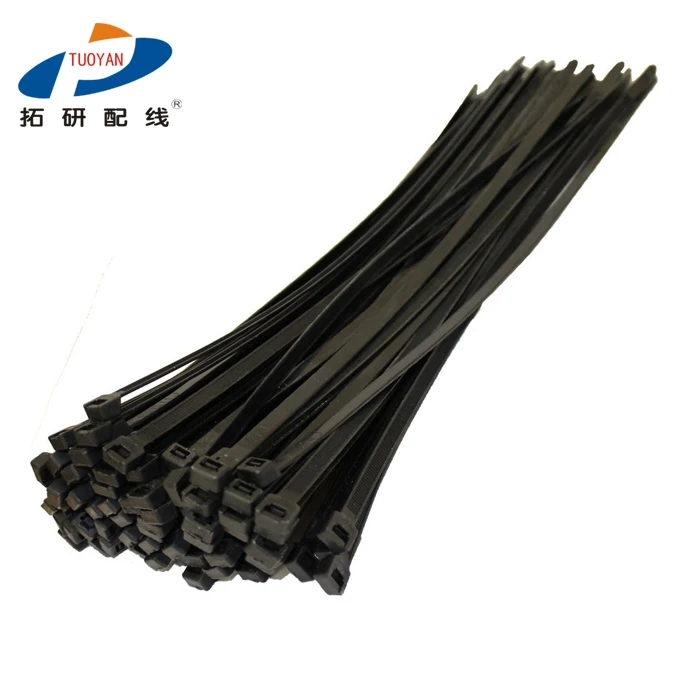 TUOYAN nylon cable tie nylon 100 pcs 3.6x250b PA6 PA66 nylon cable ties cable ties