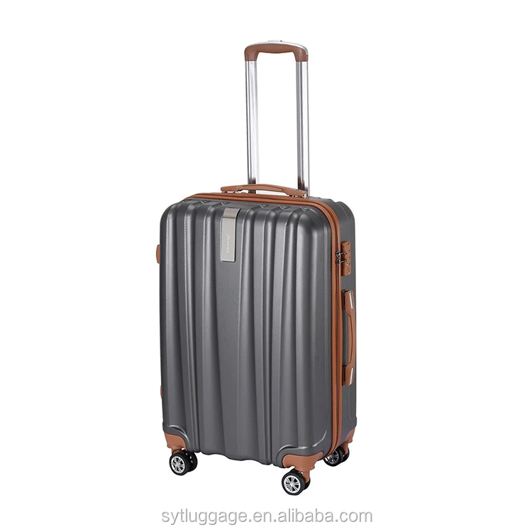 Travel bag Luggage suitcase manufacturer 4 Wheels trolley Travel luggage of  ABS  luggage and Factory custom