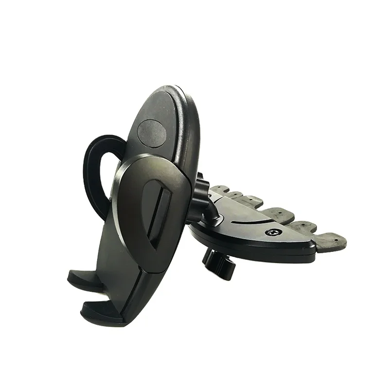 Новый дизайн, Лидер продаж на Amazon, автомобильный держатель для телефона с cd-слотом, крепкий захват с одной сенсорной кнопкой, легкое снятие и размещение