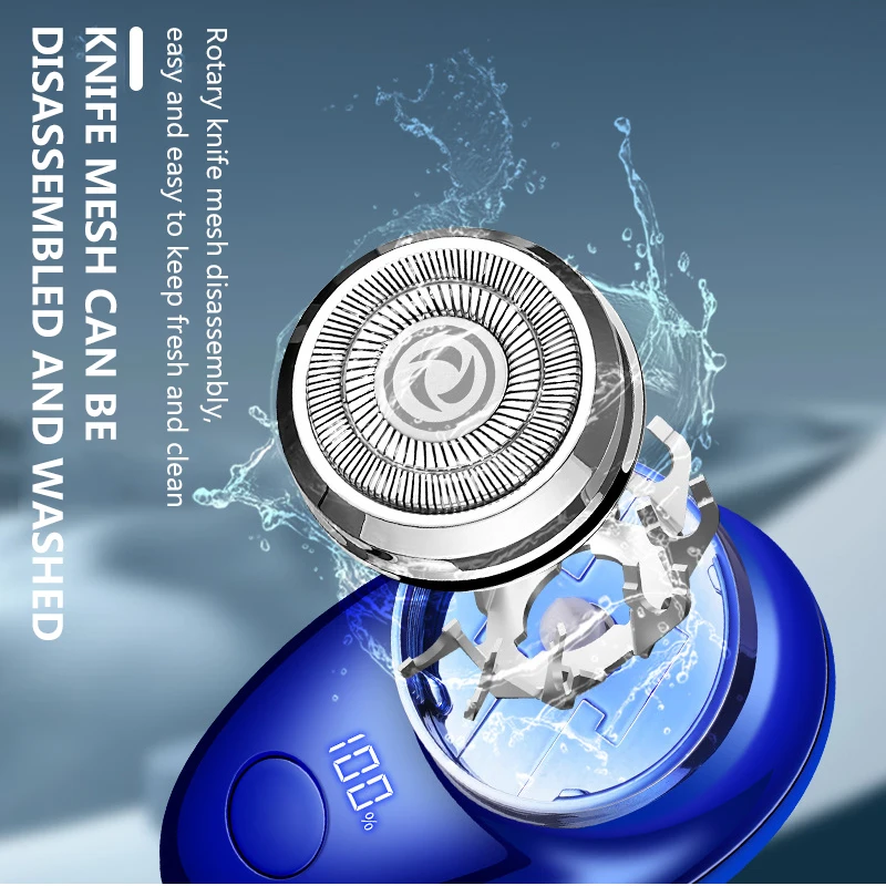 JLL061-2  2024 Wholesale Mini Men Shaver Travel Business  Portable USB Electric Washable Rechargeable Portable Cordless Trimmer